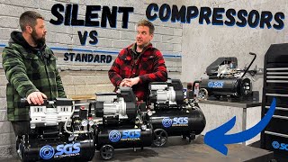 Cost Effective Silent Air Compressors VS Direct Drive Air Compressors  What is the Difference [upl. by Ermine]