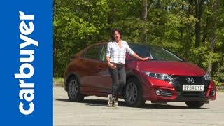 Honda Civic hatchback 2015 review  Carbuyer [upl. by Meador]