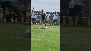 Paige Spiranac hitting a drive [upl. by Nahtannoj]