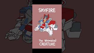 Skyfire the whimsical creature transformers skyfire jetfire starscream [upl. by Yggep]