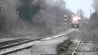 InterCity passing Mandraki station [upl. by Gaspard245]