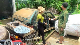 Restoring a 2001 KIA car bought from a farmer [upl. by Ecnarrot259]