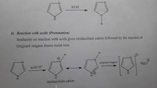 IMIDAZOLE Synthesis Reactions and Medicinal uses [upl. by Ayahs]