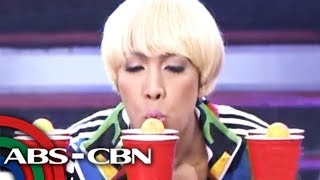 Vice Ganda plays on Minute To Win It [upl. by Isdnil]