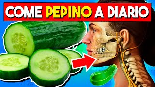 DEBES CONOCER estos 5 BENEFICIOS del Pepino Antes de que Sea Demasiado Tarde 🥒😮 [upl. by Briano142]