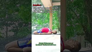 Supta Vajrasana Yoga  सुप्त वज्रासन  Yoga O Jivan 🧘‍♀️ shorts [upl. by Aivila9]