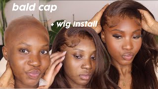 Comment faire BALD CAP METHOD pour DÉBUTANTS  Installation DÉTAILLÉE ft Alipearl hair 💕 [upl. by Etnuahc591]