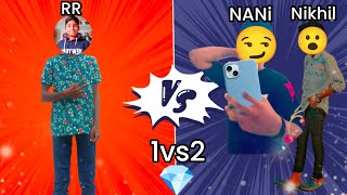 RR gaming😎 VS💎 Nani😏 and Nikhil😮video🎥👍 [upl. by Junji]