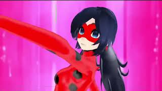 MMD x MLB PV BridgetteMarinette Ladybug Transformation  Miraculous Ladybug [upl. by Esorlatsyrc]