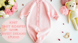 Knit Soft Baby ROMPER  Onesie  Jumpsuit [upl. by Alanson]