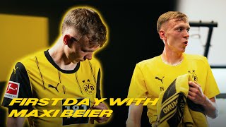 Beiers first day at BVB  Behind the scenes  INSIDE BVB [upl. by Reklaw719]