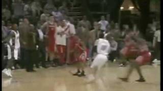 Ron artest with the clutch block and layup [upl. by Olram]