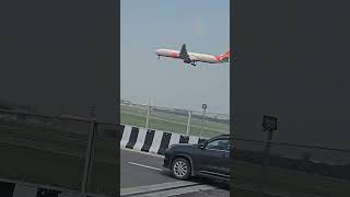 Stunning Air India Landing at Delhi IGI 🛬💨 [upl. by Eel]