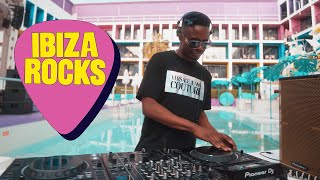 DJ Policy Live At Ibiza Rocks Hotel Hip Hop RnB Bashment Afrobeats Amapiano [upl. by Ennoirb298]