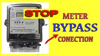 How to save electricity in meter bypass [upl. by Marlene]