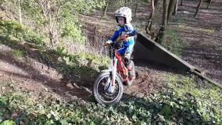 Oset 20r trials bike 6 year old [upl. by Bunting]