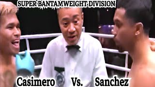 Strong Combat  John Riel Casimero Vs Saul Sanchez highlights [upl. by Alexandr]