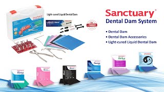 Basic Rubber Dam Application  Sanctuary Dental Dam System [upl. by Neros50]