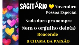 SAGITÁRIO💛NOV24✨️RENOVAÇÃO E MUITO DESEJO [upl. by Sigrid]