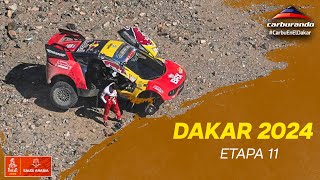 Dakar 2024  Resumen de la etapa 11 Al UlaYanbu [upl. by Terrena]