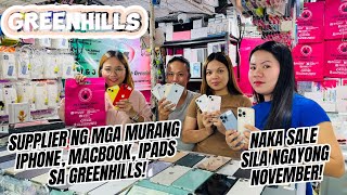 IPHONE PRICE AND STOCK UPDATE DITO SA ISANG LEGIT SELLER SA GREENHILLS IPHONE XXR1112131415 [upl. by Karalynn]