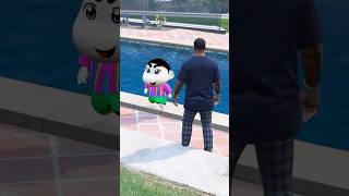 GTA 5  SKIBIDI TOILET MONSTER NE SHINCHAN PAR HAMLA KR DIYA gta5 shortsfeed skibiditoilet [upl. by Nottarts252]