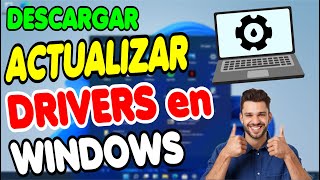 DESCARGAR E INSTALAR DRIVERS PARA WINDOWS 111087  GRATIS 2022✅ [upl. by Gipson]