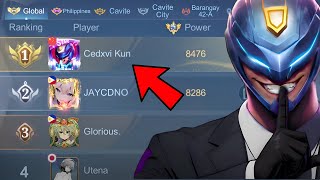 THANK YOU MOONTON FOR THIS BADGE Top 1 Global Johnson  Mobile Legends [upl. by Belia]