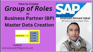 How to Create Group for Roles in Business Partner Roles in BP BP Roles and Grouping [upl. by Veronique774]