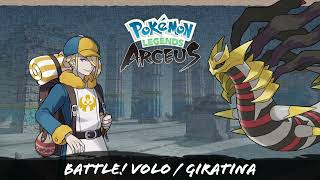 Battle Volo  Giratina • Pokémon Legends Arceus [upl. by Wappes]