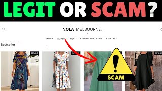 Nola Melbourne Review Legit Fashion Store or Scam [upl. by Arraic443]