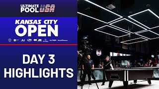 Ultimate pool USA Kansas City Open 2024  Day 3 Highlights [upl. by Fernyak421]