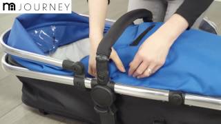 Mothercare JOURNEY Pushchair Demonstration  Instruction Manual [upl. by Richardo]