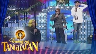 Tawag ng Tanghalan Vice Ganda and Vhong Navarro make fun of a microphone stand [upl. by Narrad]