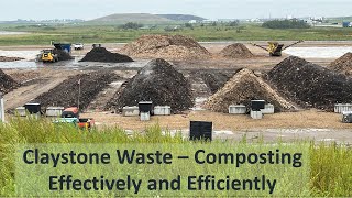 Claystone Waste  Composting Effectively and Efficiently [upl. by Tu]