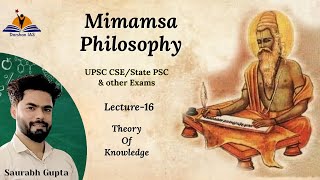 Mimamsa philosophy for UPSC CSE State PSC and other exams [upl. by Summer]