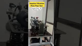 Hose pipe Impulse vibration testing short testing machine [upl. by Bencion]