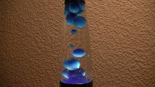 Lava Lamp Blue Relaxing Soothing 3 Hours [upl. by Bord373]