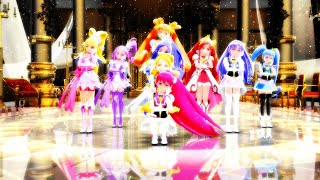 【MMD MV】What is Love  Doki Doki Pretty Cure amp Happiness Charge Pretty Cure [upl. by Polky]