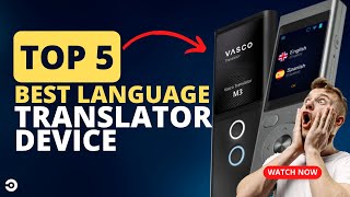 Top 5 Best Language Translator Device 2023 [upl. by Ellohcin]