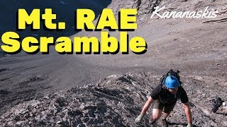 MT RAE Scramble Highwood pass Kananaskis HD Explore Alberta Canada [upl. by Charlot]