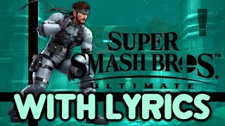 Snake Eater Vocals Restored  Super Smash Bros Ultimate [upl. by Sumaes877]