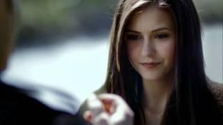 The vampire diaries 1x01 Pilot Stefan amp Elena meet again [upl. by Ellenar72]