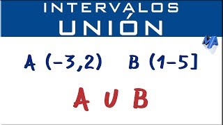 Unión de intervalos [upl. by Verlee]