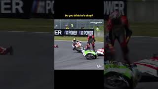 MotoGP race accidents are truly on a different level [upl. by Robenia711]