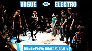 VOGUE vs ELECTRO  1000 BATTLE  MoveampProve International 8 [upl. by Sherwood]