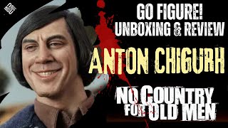 PRESENT TOYS ANTON CHIGURH NO COUNTRY FOR OLD MEN JAVIER BARDEM 16 SCALE FIGURE UNBOXING amp REVIEW [upl. by Dorita678]