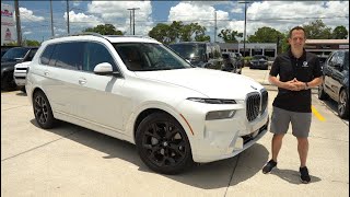 Is the BMW X7 40i a BETTER 3row luxury SUV than a 2025 Infiniti QX80 [upl. by Lina]