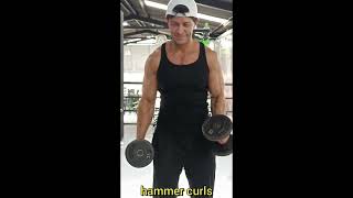 Como Conseguir Brazos mas GRANDES bodybuilder rutinaparabrazos brazos fitnessmotivation [upl. by Ylil]