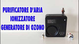 PURIFICATORE DARIA LOW COST ionizzatore generatore di ozono FUNZIONA [upl. by Halil]